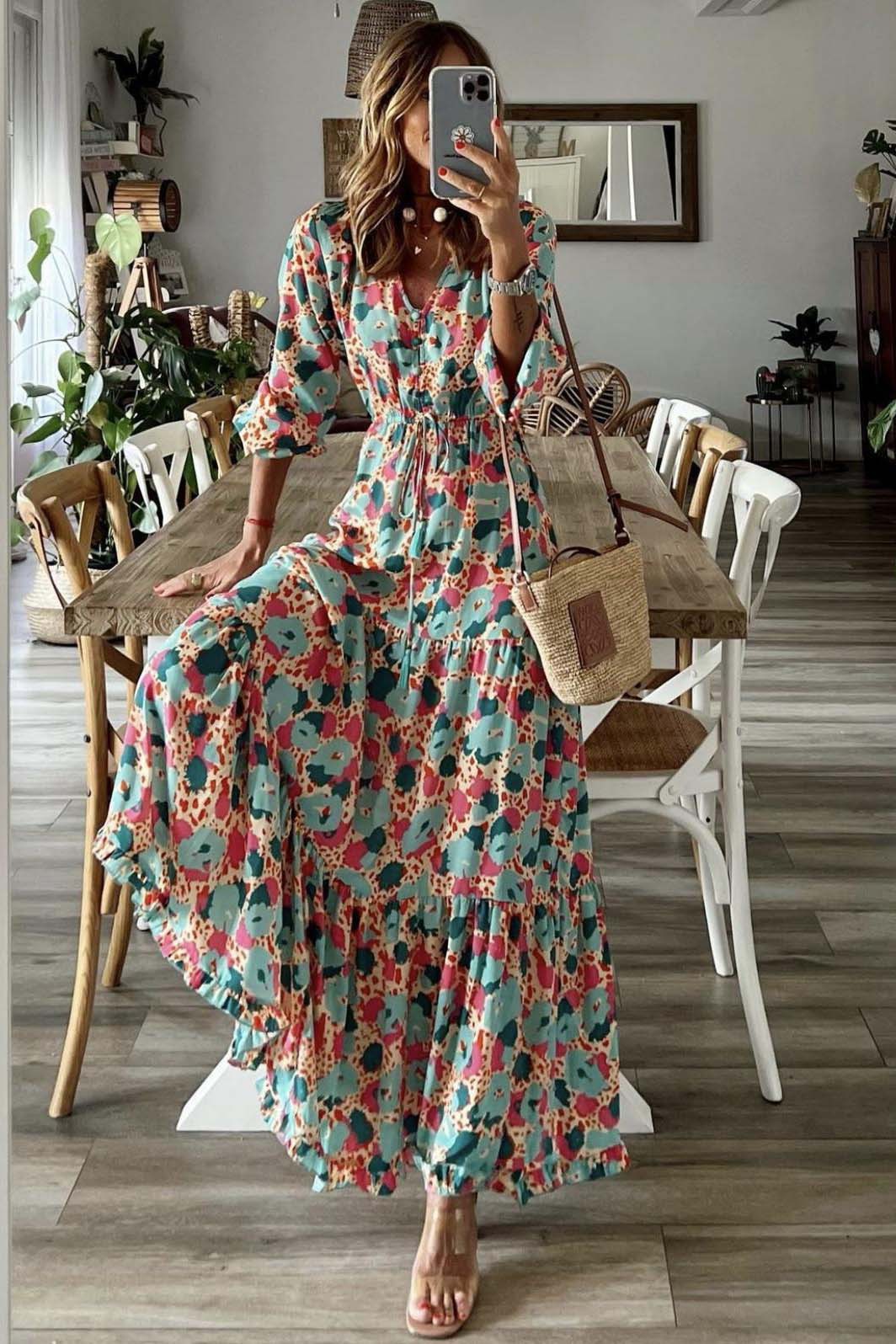 Floral Boho Dress