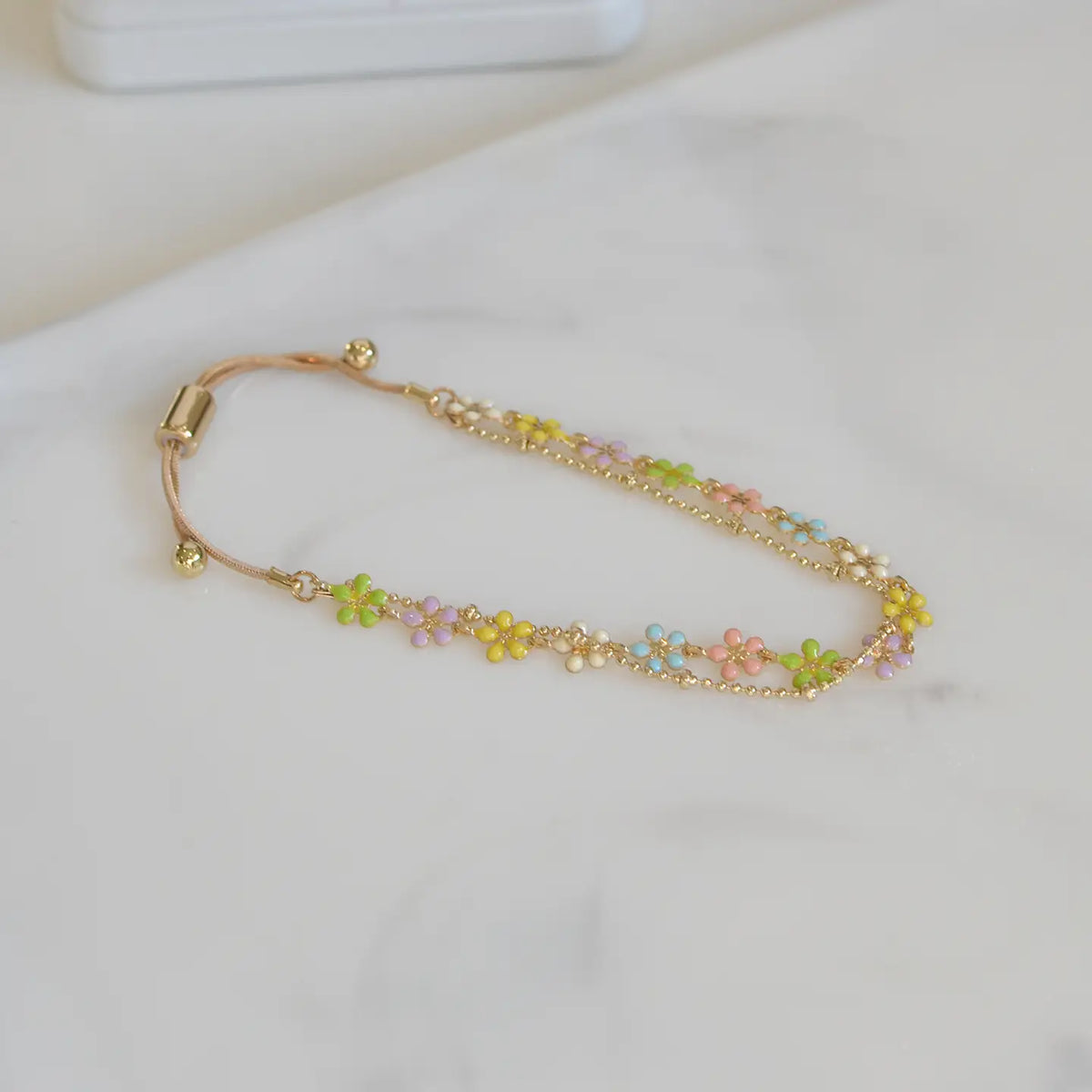 Flower Chain Bracelet