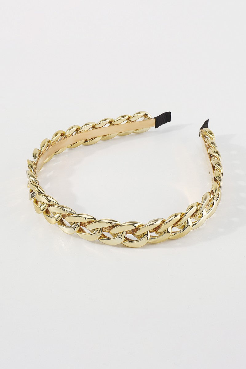 Gold Chain Headband