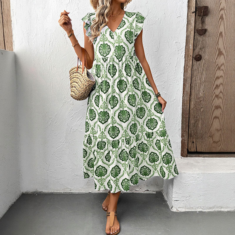Boho Floral Maxi