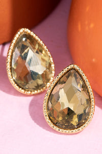 Teardrop Studs