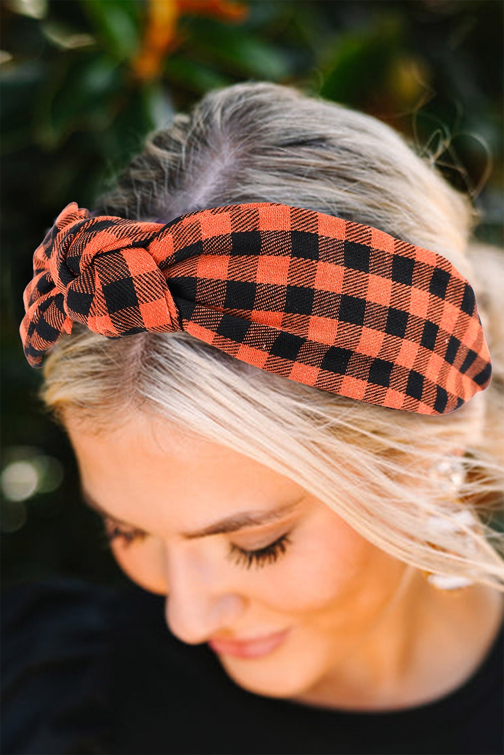 Fall Plaid Headband
