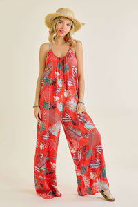 Tropical Coral Romper