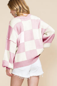 Checkered Sweater