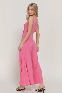 V Neck Jumpsuit