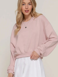 Pink Crewneck Sweatshirt