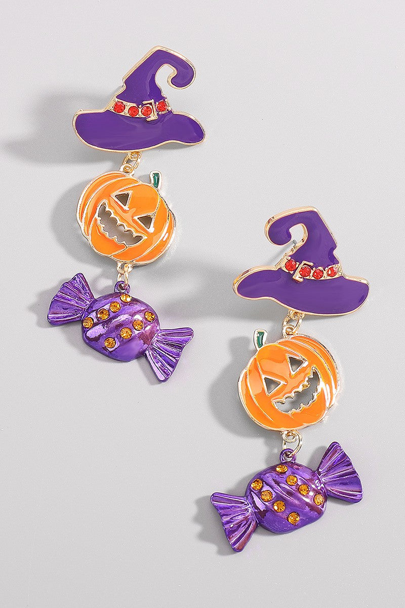 Halloween Candy Earring