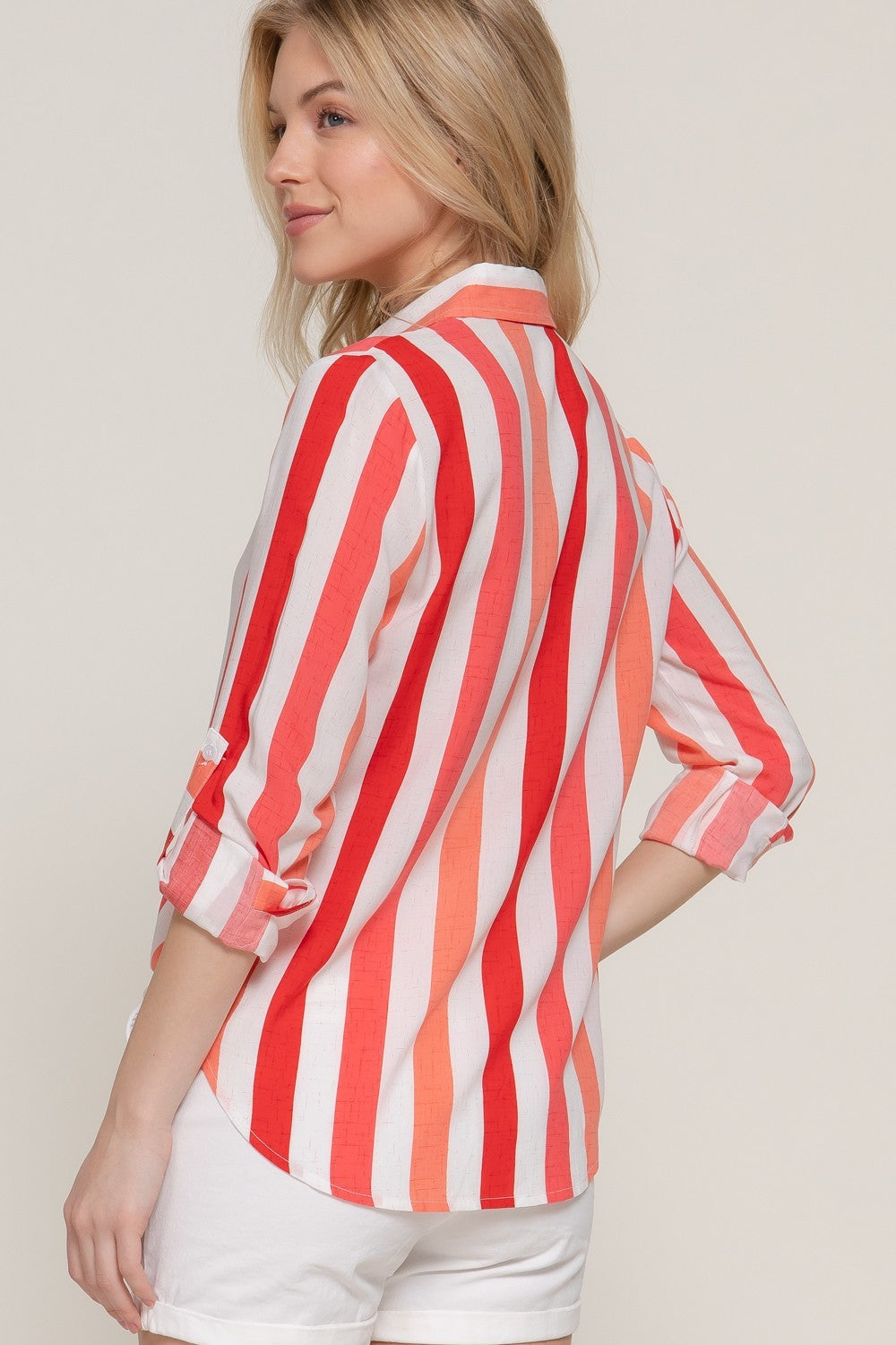 Striped Button-Down