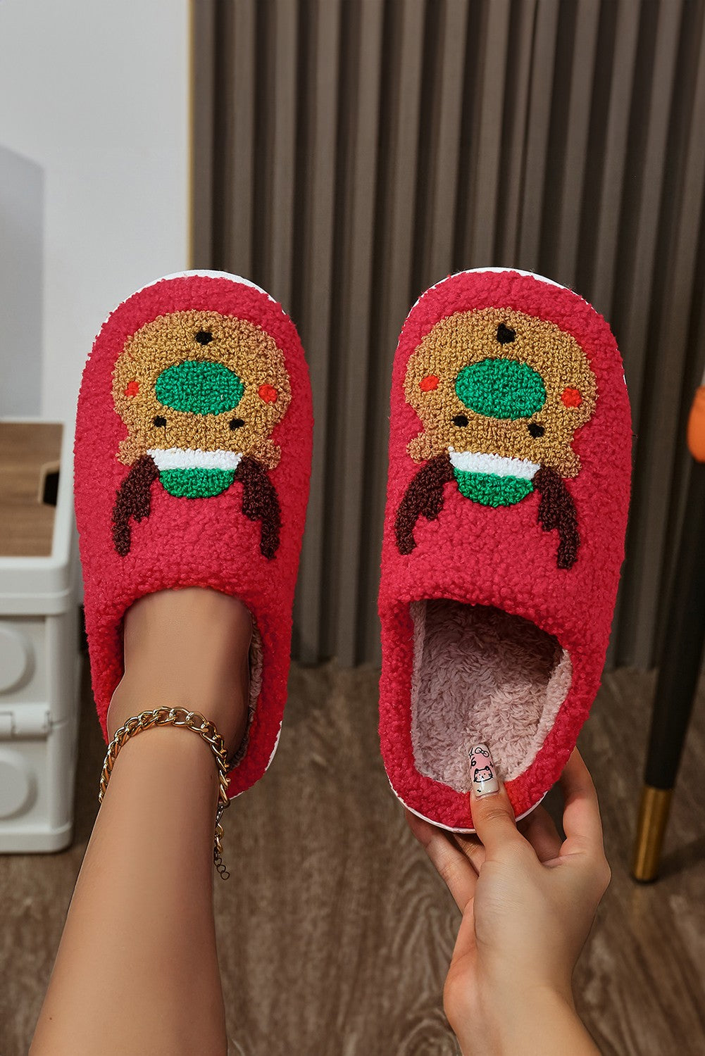 Reindeer Slippers