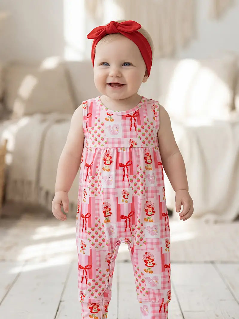 Strawberry Shortcake Romper