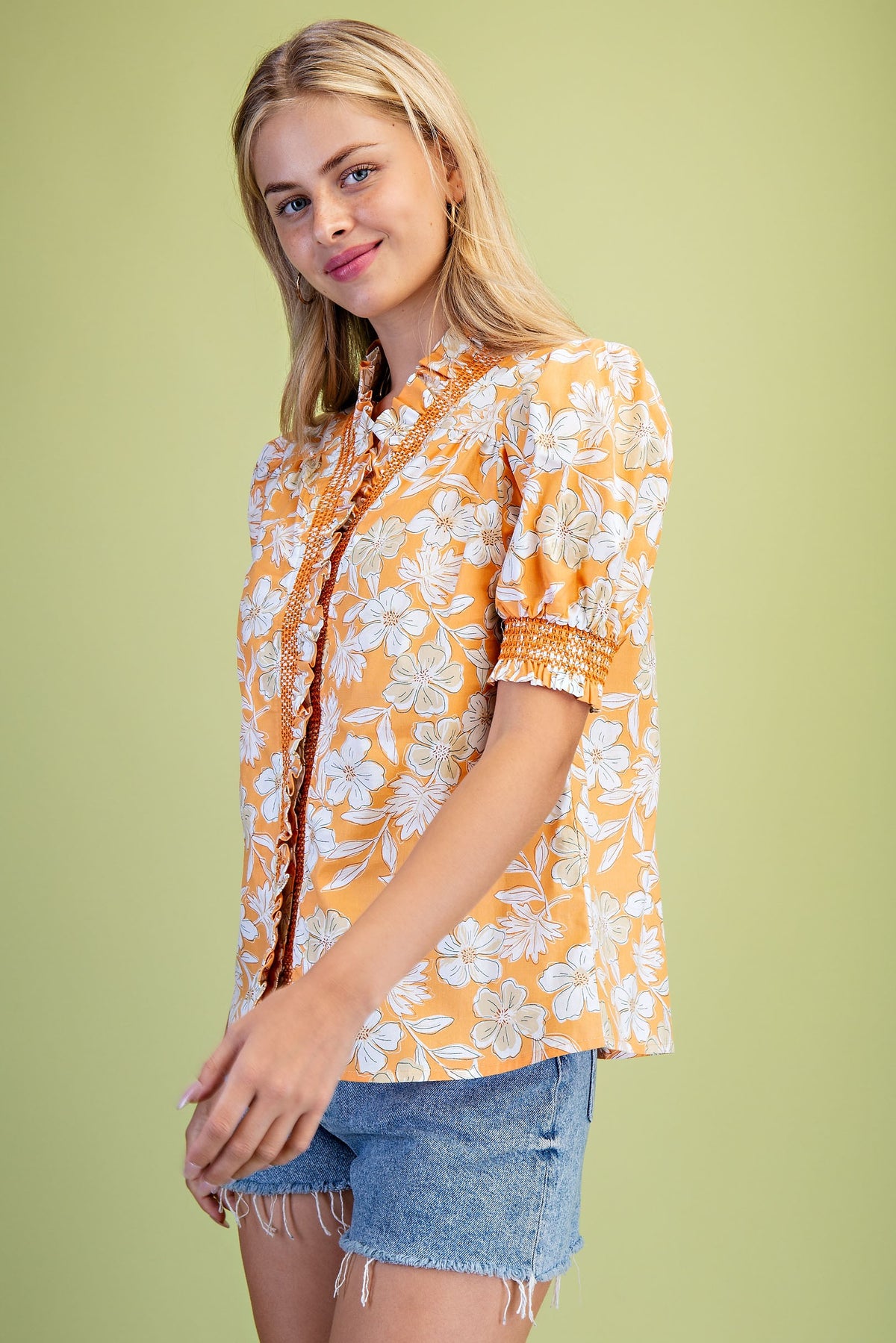 Puff Sleeve Blouse