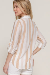 Striped Button-Down