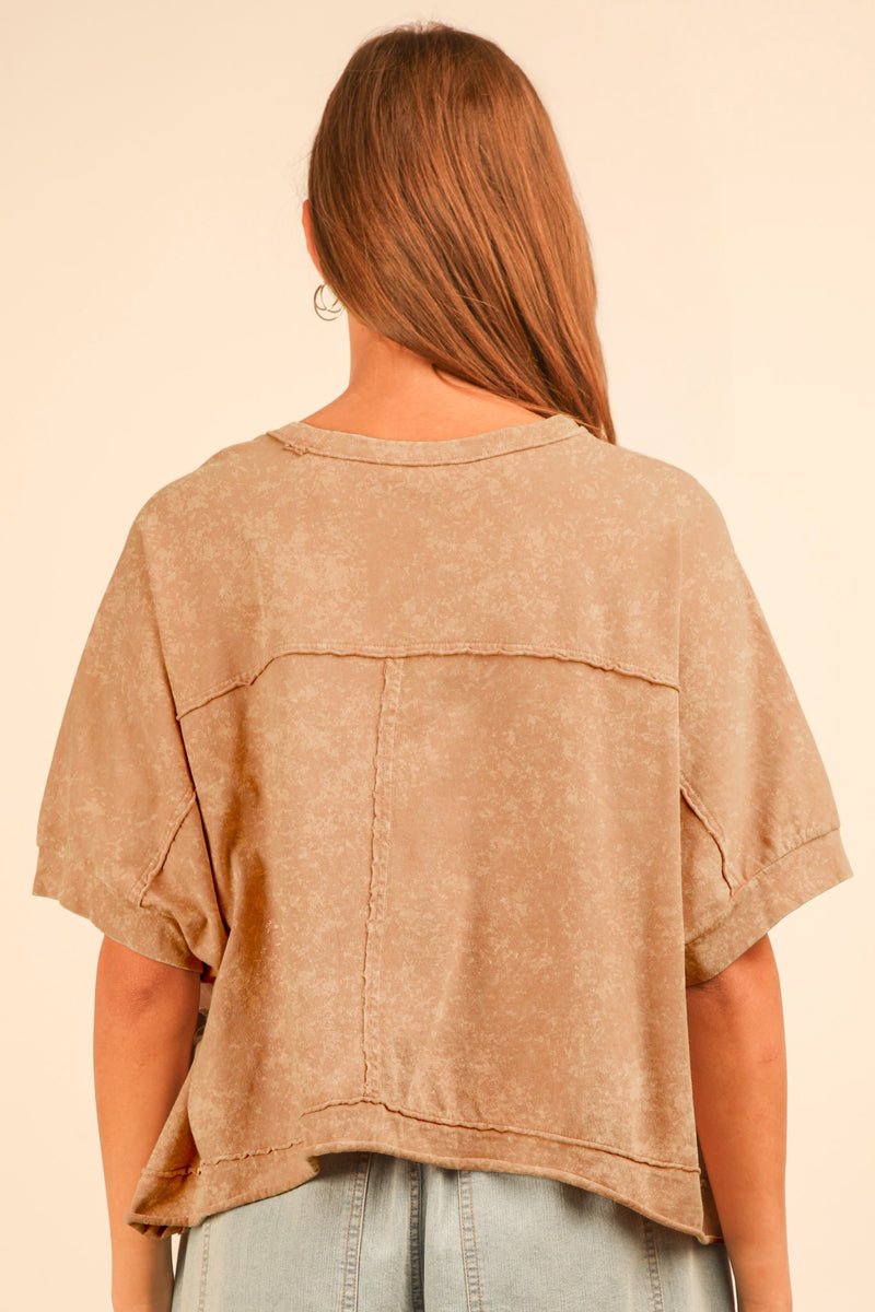 Oversized Crop Tee