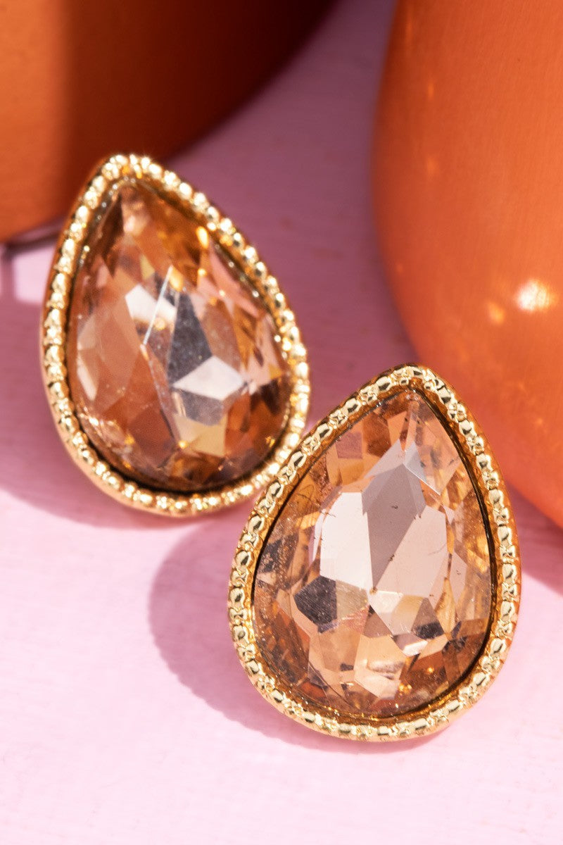Teardrop Studs