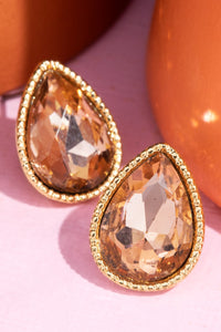 Teardrop Studs