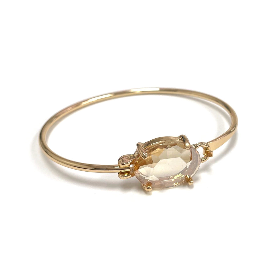 Oval Cuff Bangle