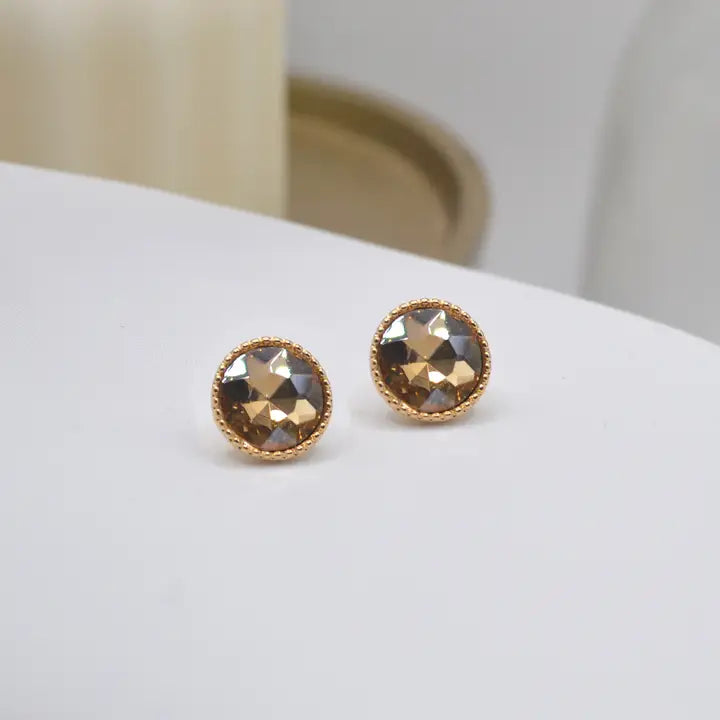 Crystal Stud Earrings