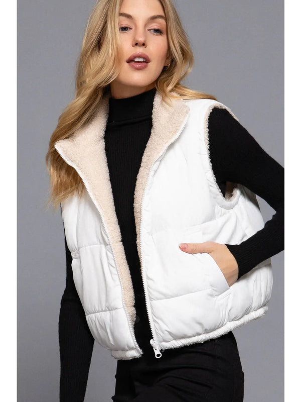 Reversable Fur Vest
