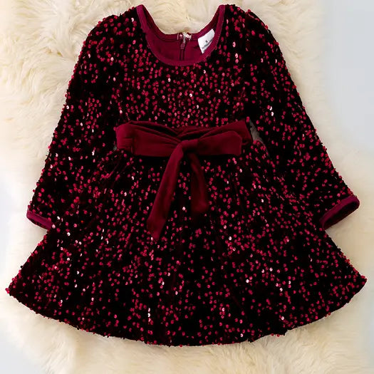 Sequin Holiday Dress