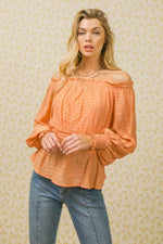Off Shoulder Ruffled Top