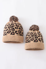 Leopard Pom Hat