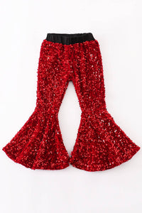 Sequin Bell Pants