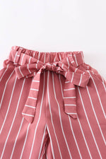 MauveTassle Pant Set