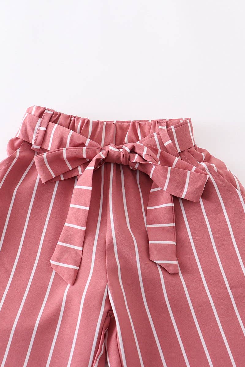 MauveTassle Pant Set