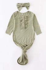 Bamboo Baby Gown Set