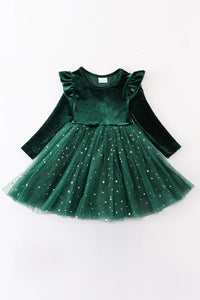 Velvet Tutu Holiday Dress