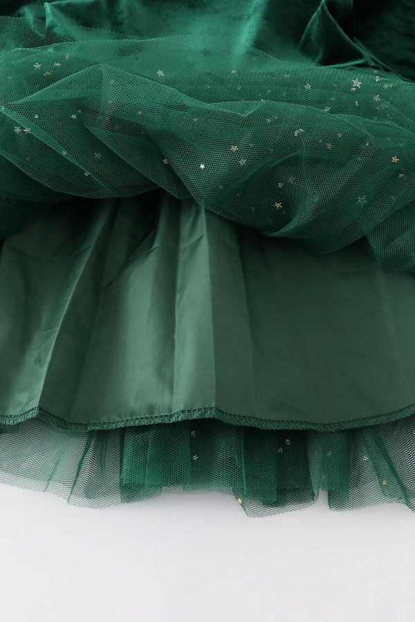 Velvet Tutu Holiday Dress