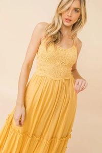 Spaghetti Strap Maxi Dress